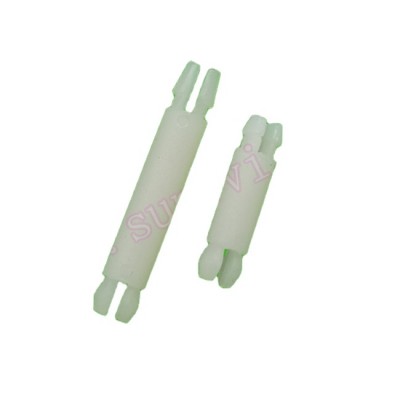 Support Type China manufacturer plastic hook support length is 10mm and diameter is 4MM Two-head hole positioning column