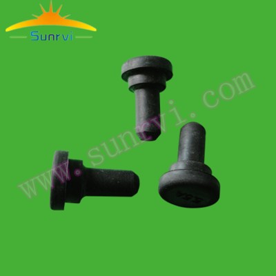 Wholesale Sealing piugs rubber gel plugs black Dustproof rubber stopper  Plugging plug