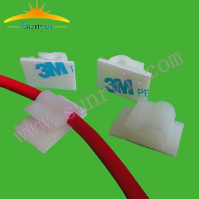 PA66 Material and black / natural color 3M Plastic Cable Clamp OD 5MM