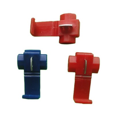 Hot Sale plastic free-Stripping Line quick connector Mid-way wire connector  KW-3 red  made in china